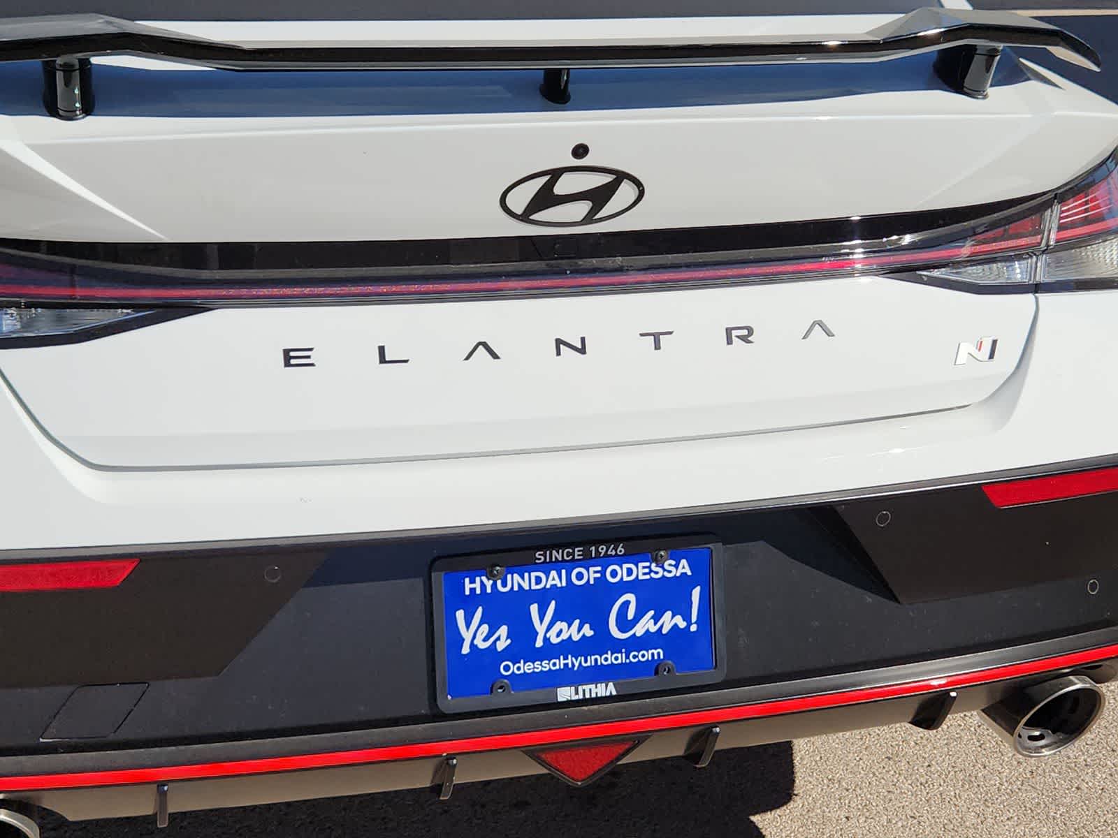 new 2025 Hyundai Elantra N car, priced at $37,255