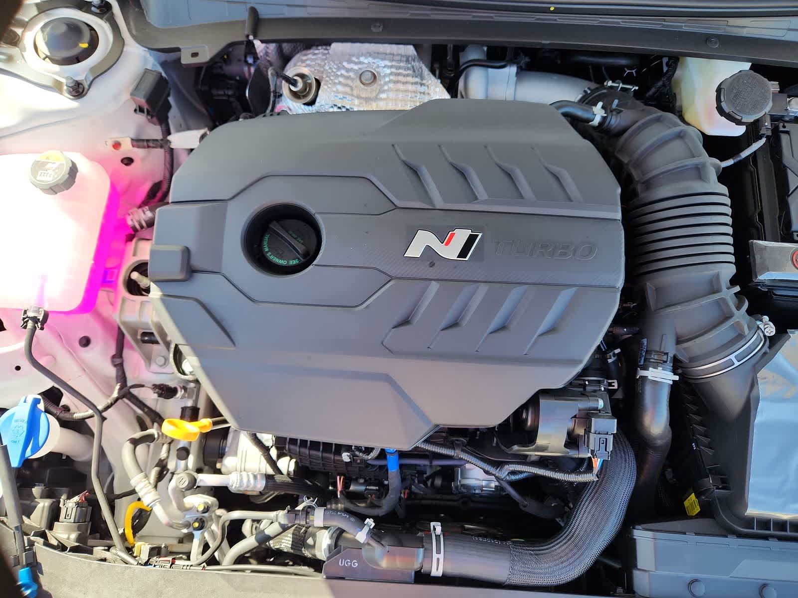 new 2025 Hyundai Elantra N car, priced at $37,255