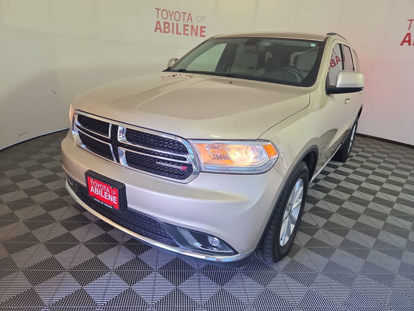 Sandstone Pearlcoat 2014 Dodge Durango SUV / Crossover Rear-Wheel Drive 8-Speed Automatic