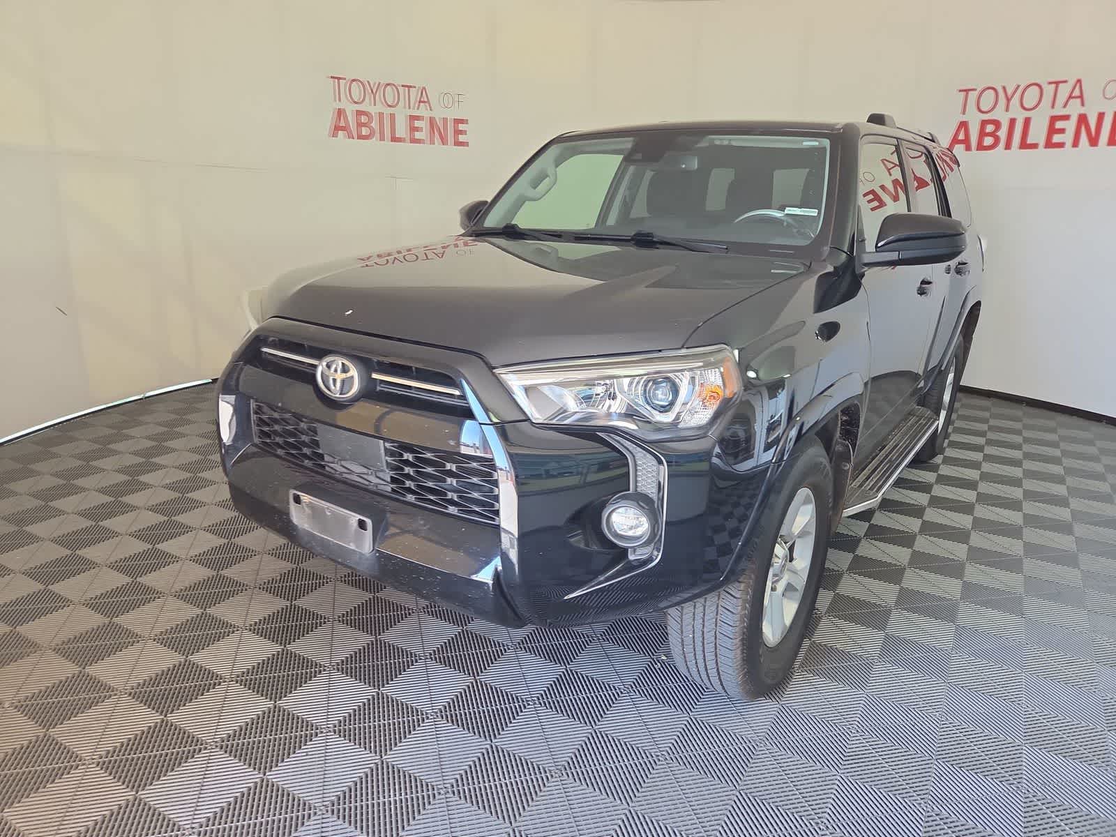 Midnight Black Metallic 2021 Toyota 4Runner SUV / Crossover 4X2 5-Speed Automatic
