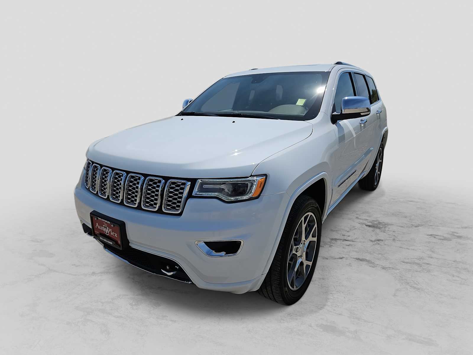 Bright White Clearcoat 2021 Jeep Grand Cherokee Overland 4WD SUV / Crossover Four-Wheel Drive 8-Speed Automatic