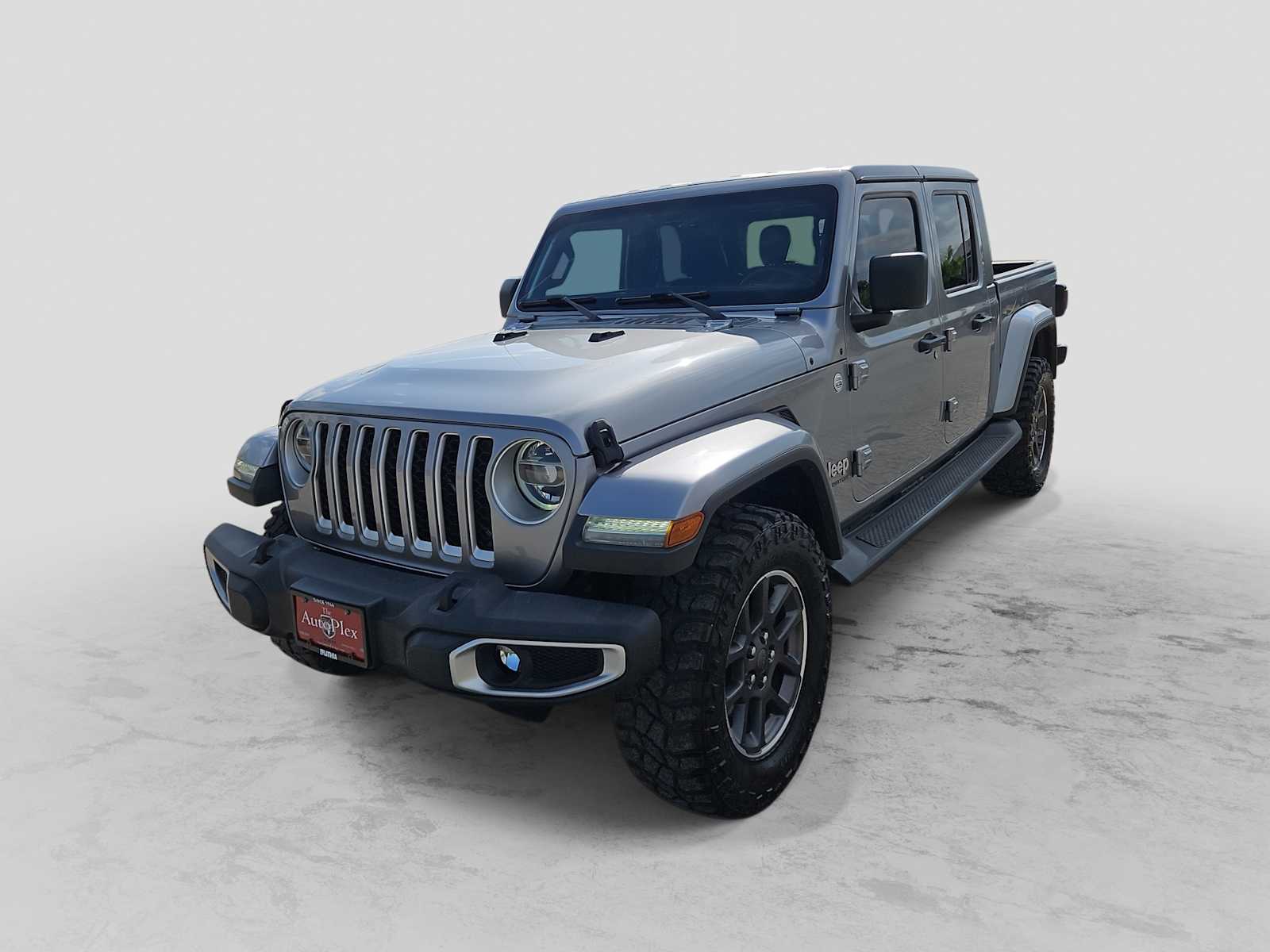 Billet Silver Metallic Clearcoat 2020 Jeep Gladiator Overland Crew Cab 4WD Pickup Truck Four-Wheel Drive 8-Speed Automatic