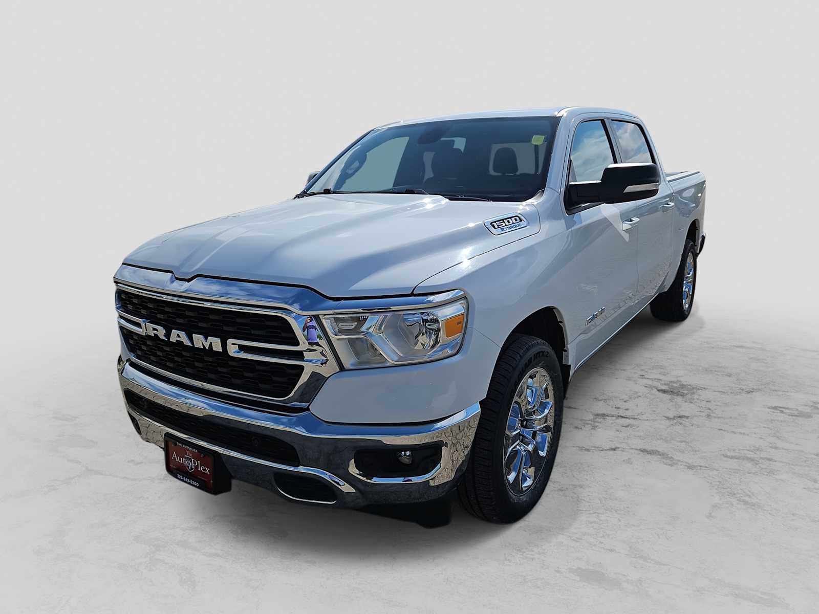Bright White Clearcoat 2022 RAM 1500 Lone Star Crew Cab RWD Pickup Truck 4X2 8-Speed Automatic