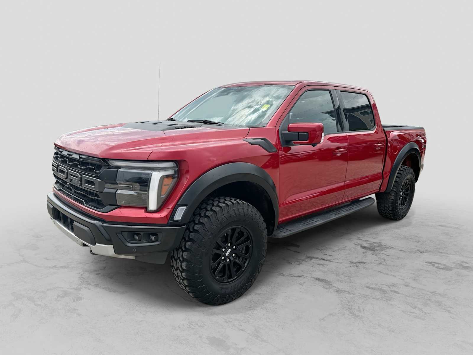 Rapid Red Metallic Tinted Clearcoat 2025 Ford F-150 Pickup Truck Four-Wheel Drive Automatic