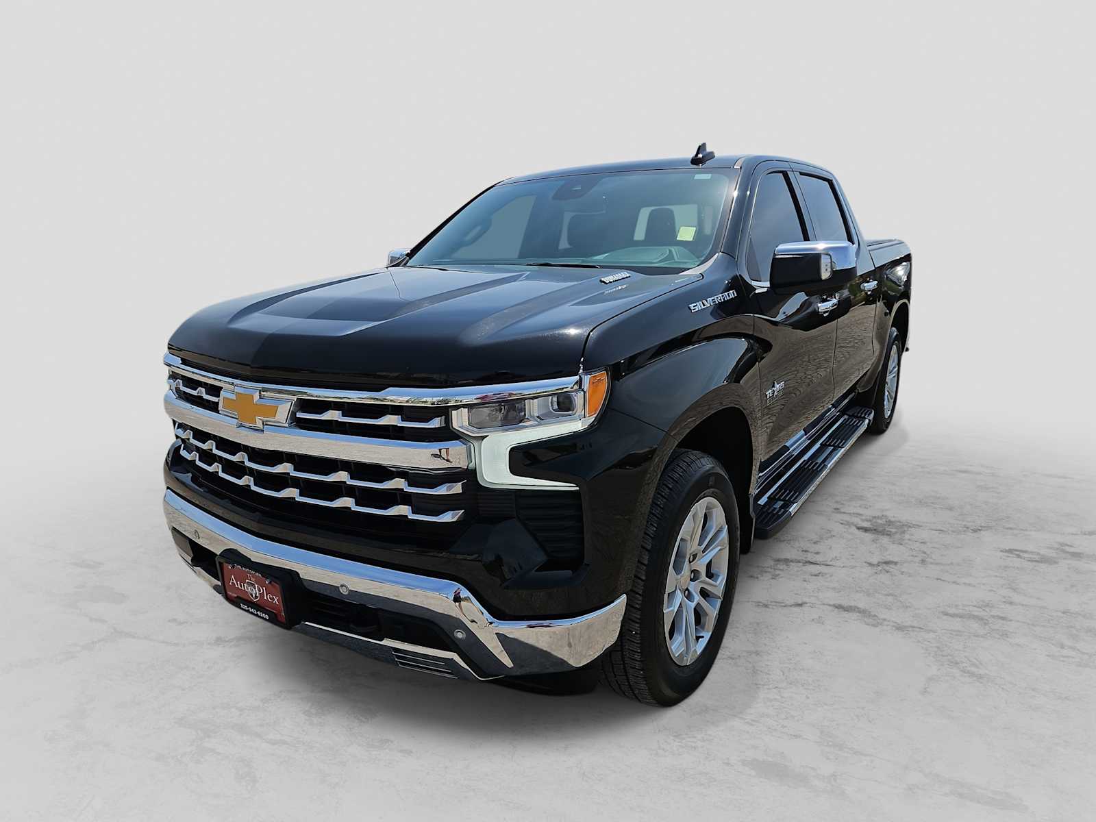Black 2023 Chevrolet Silverado 1500 LTZ Crew Cab 4WD Pickup Truck Four-Wheel Drive Automatic