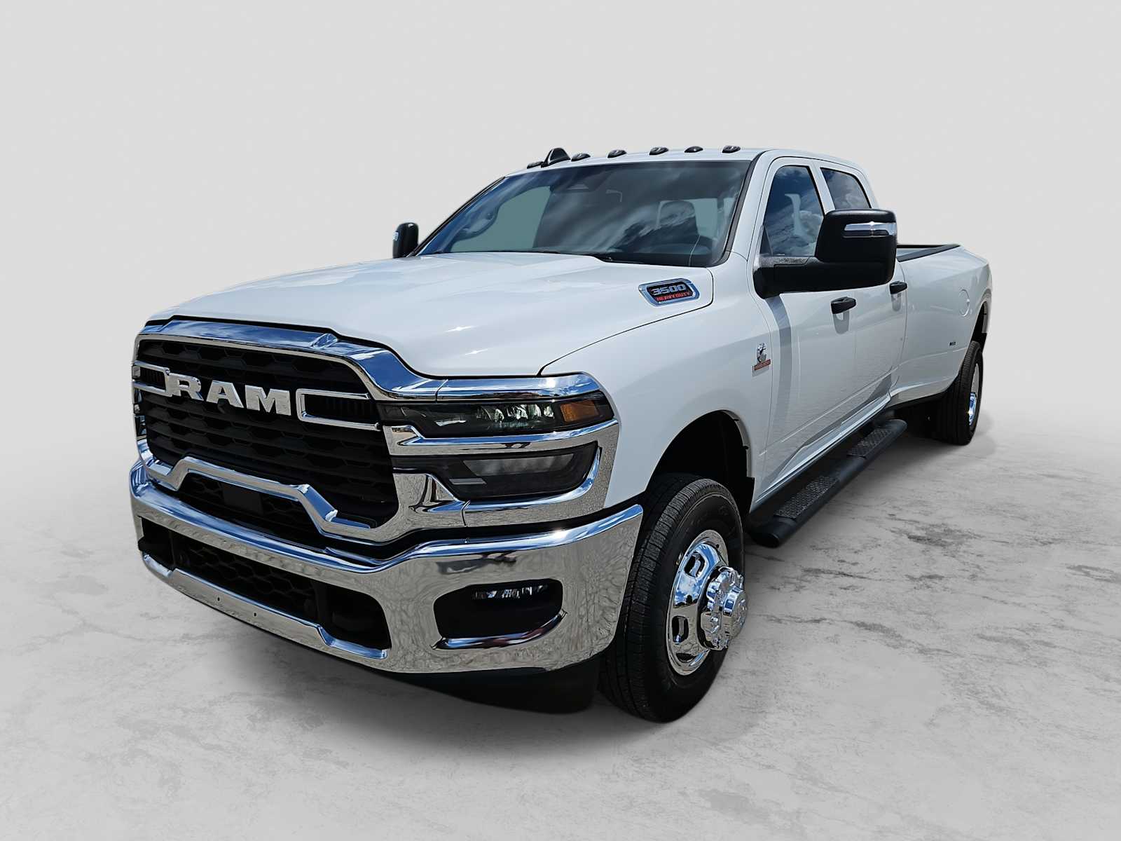 Bright White Clearcoat 2026 RAM 3500 Tradesman Crew Cab LB DRW 4WD Pickup Truck Four-Wheel Drive 8-Speed Automatic