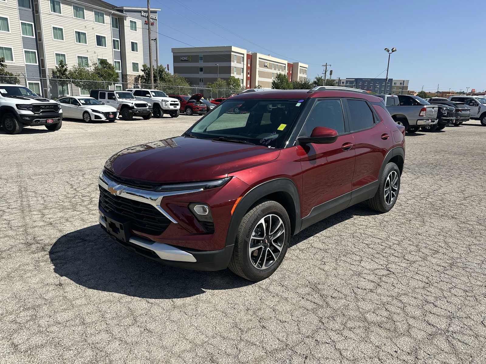 Red (Crimson Metallic) 2025 Chevrolet Trailblazer SUV / Crossover Front-Wheel Drive Continuously Variable Transmission