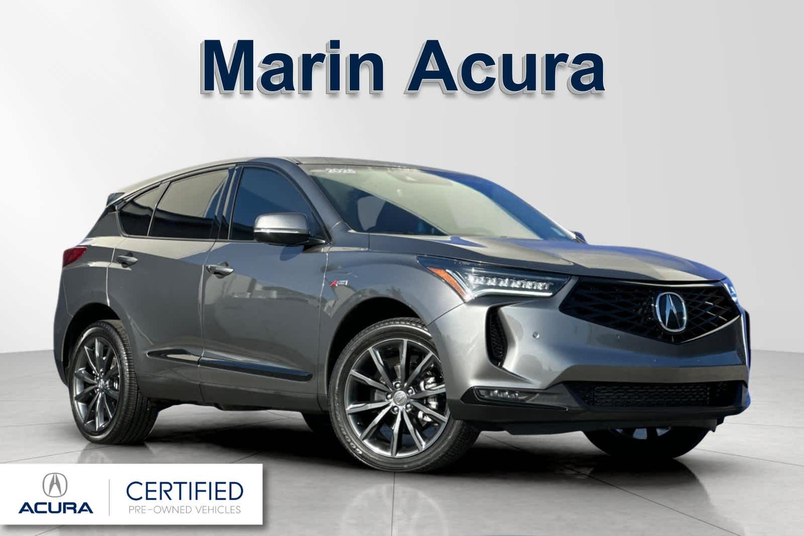 Liquid Carbon Metallic 2025 Acura RDX SUV / Crossover All-Wheel Drive Automatic