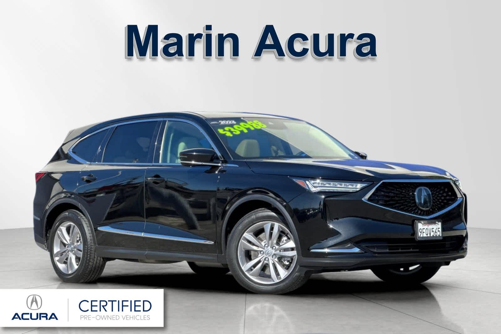 Majestic Black Pearl 2023 Acura MDX SH-AWD SUV / Crossover All-Wheel Drive Automatic