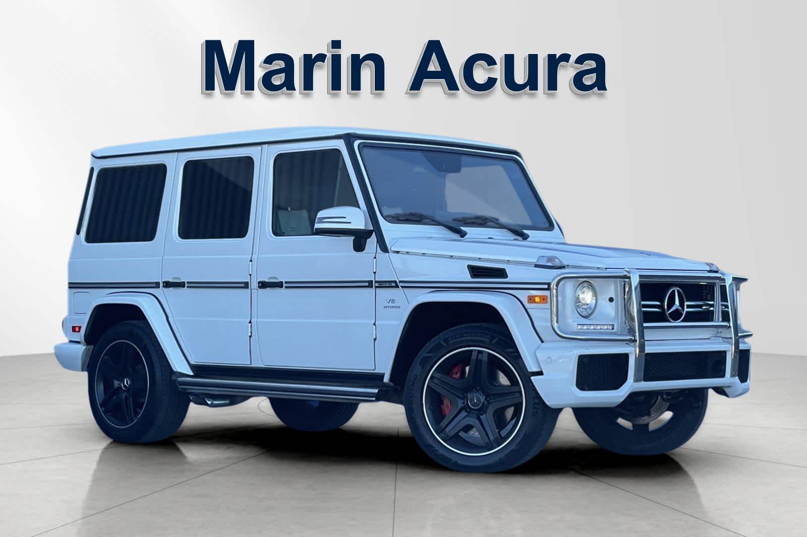 designo Manufaktur Mystic White 2018 Mercedes-Benz G-Class AMG G 63 4MATIC SUV / Crossover All-Wheel Drive 7-Speed Automatic