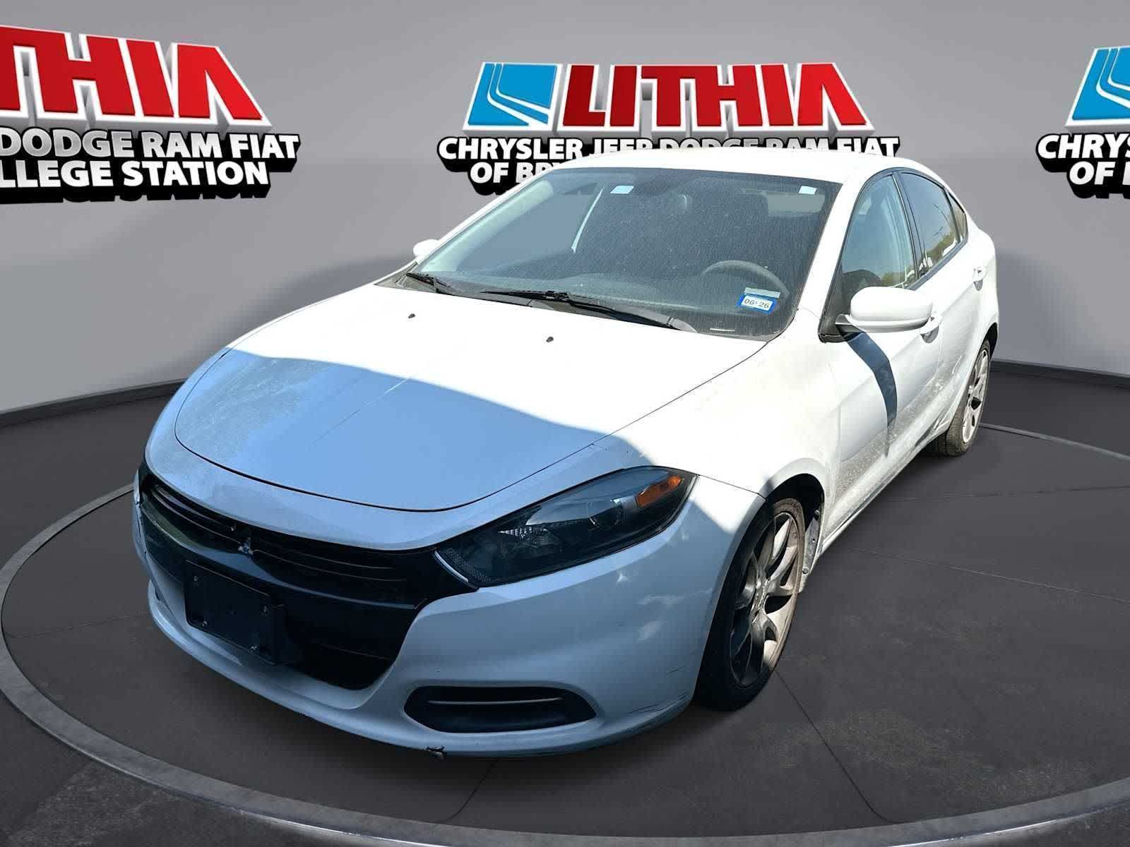 Bright White Clearcoat 2015 Dodge Dart SE FWD Sedan Front-Wheel Drive 6-Speed Automatic