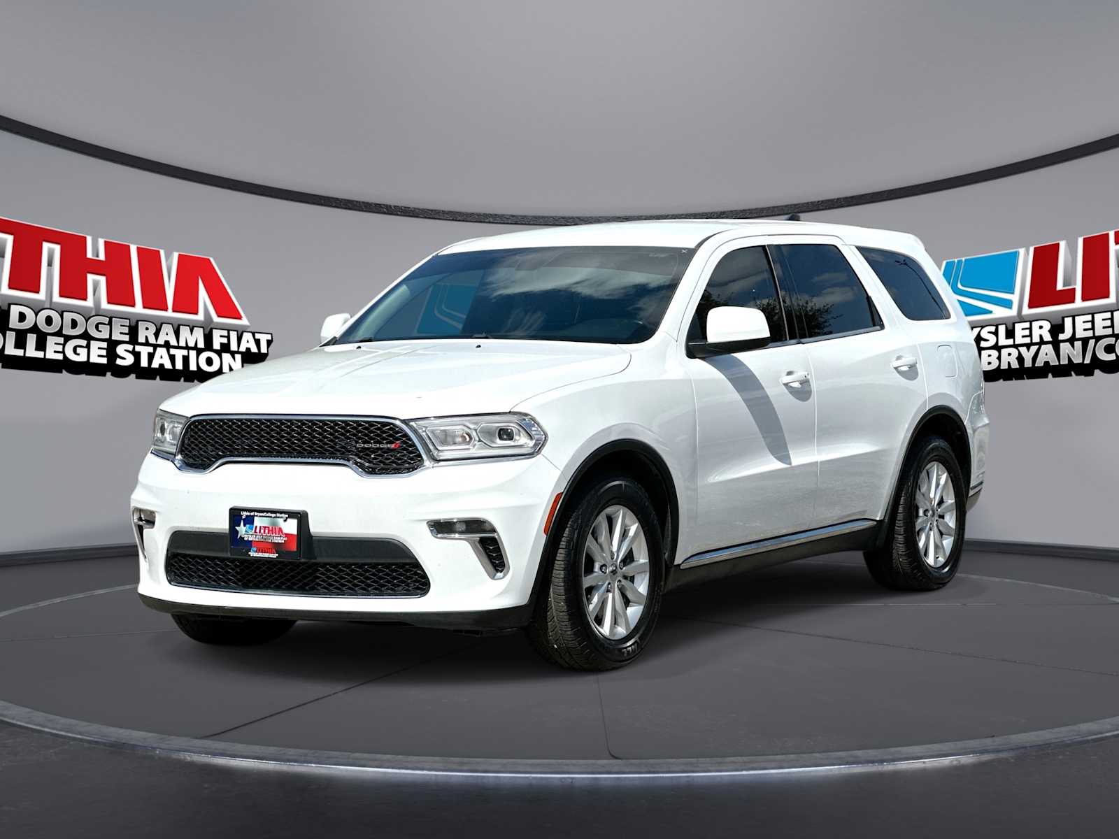 White Knuckle Clearcoat 2021 Dodge Durango SUV / Crossover Rear-Wheel Drive 8-Speed Automatic