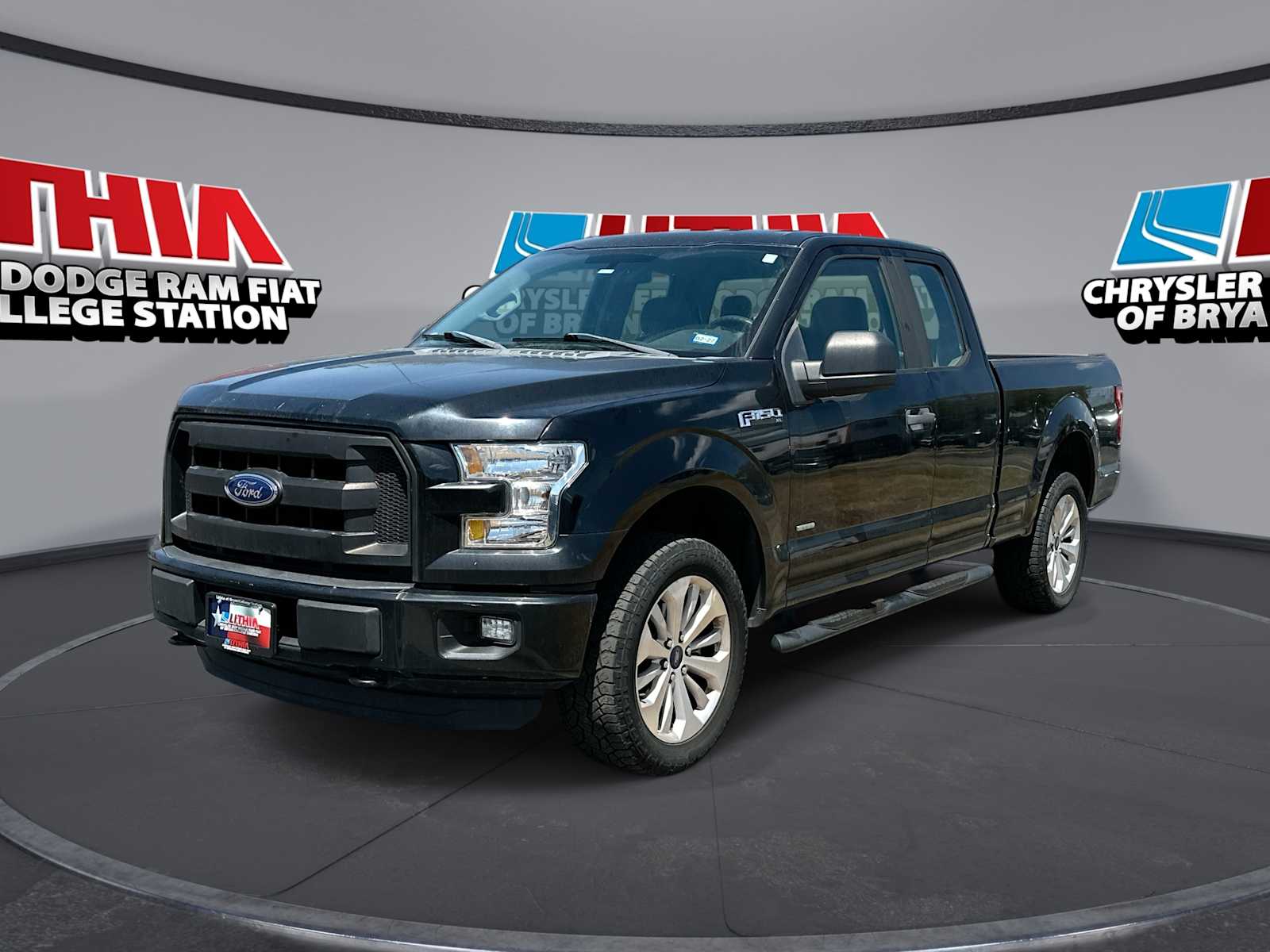 Shadow Black 2016 Ford F-150 Pickup Truck Four-Wheel Drive 6-Speed Automatic
