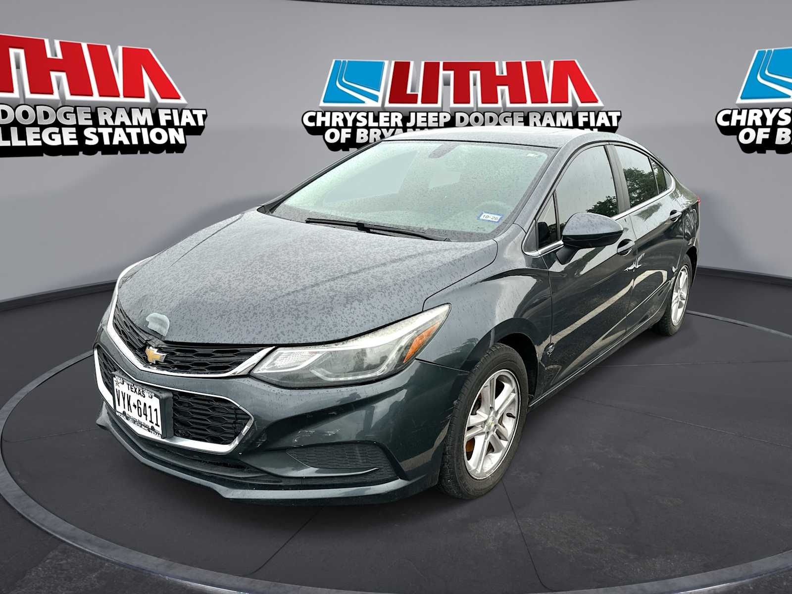 Gray (Graphite Metallic) 2017 Chevrolet Cruze LT Sedan FWD Sedan Front-Wheel Drive 6-Speed Automatic