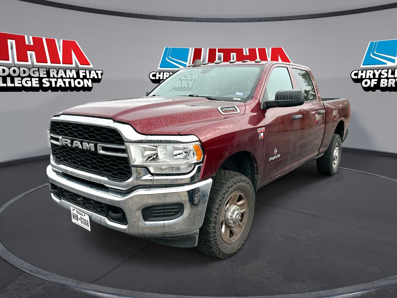 Delmonico Red Pearlcoat 2022 RAM 2500 Tradesman Crew Cab 4WD Pickup Truck Four-Wheel Drive 8-Speed Automatic