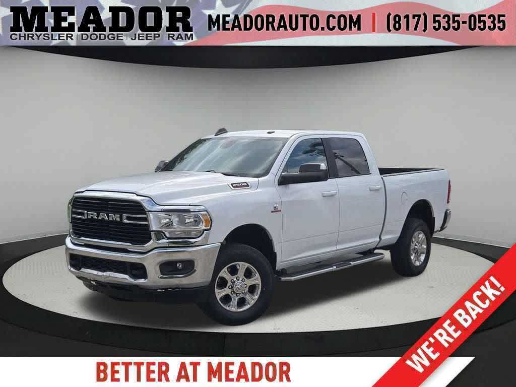 Bright White Clearcoat 2021 RAM 2500 Pickup Truck Four-Wheel Drive 6-Speed Automatic