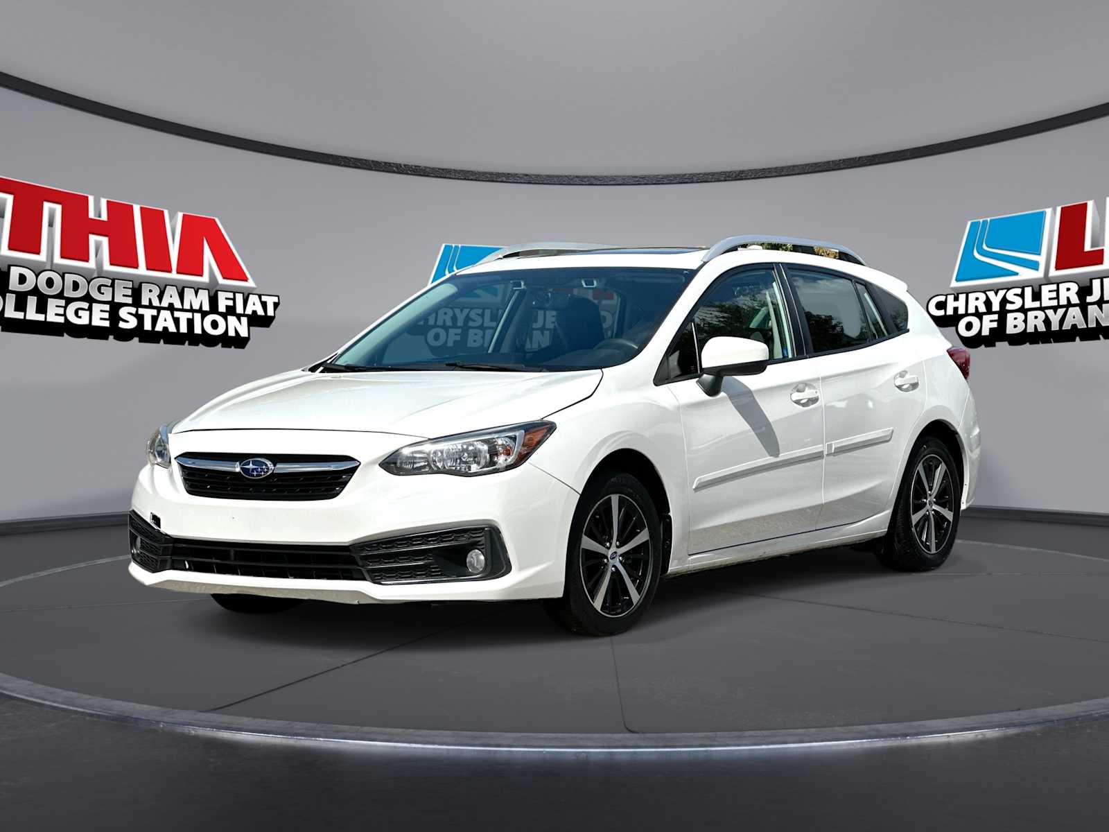Crystal White Pearl 2022 Subaru Impreza Wagon All-Wheel Drive Continuously Variable Transmission