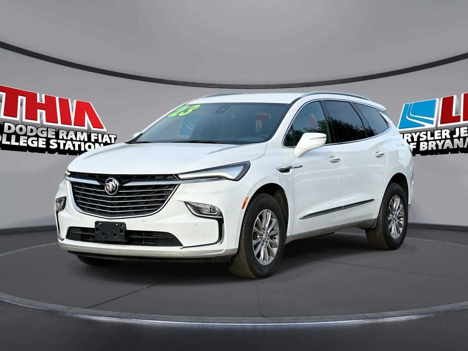 Summit White 2023 Buick Enclave Essence FWD SUV / Crossover Front-Wheel Drive 9-Speed Automatic