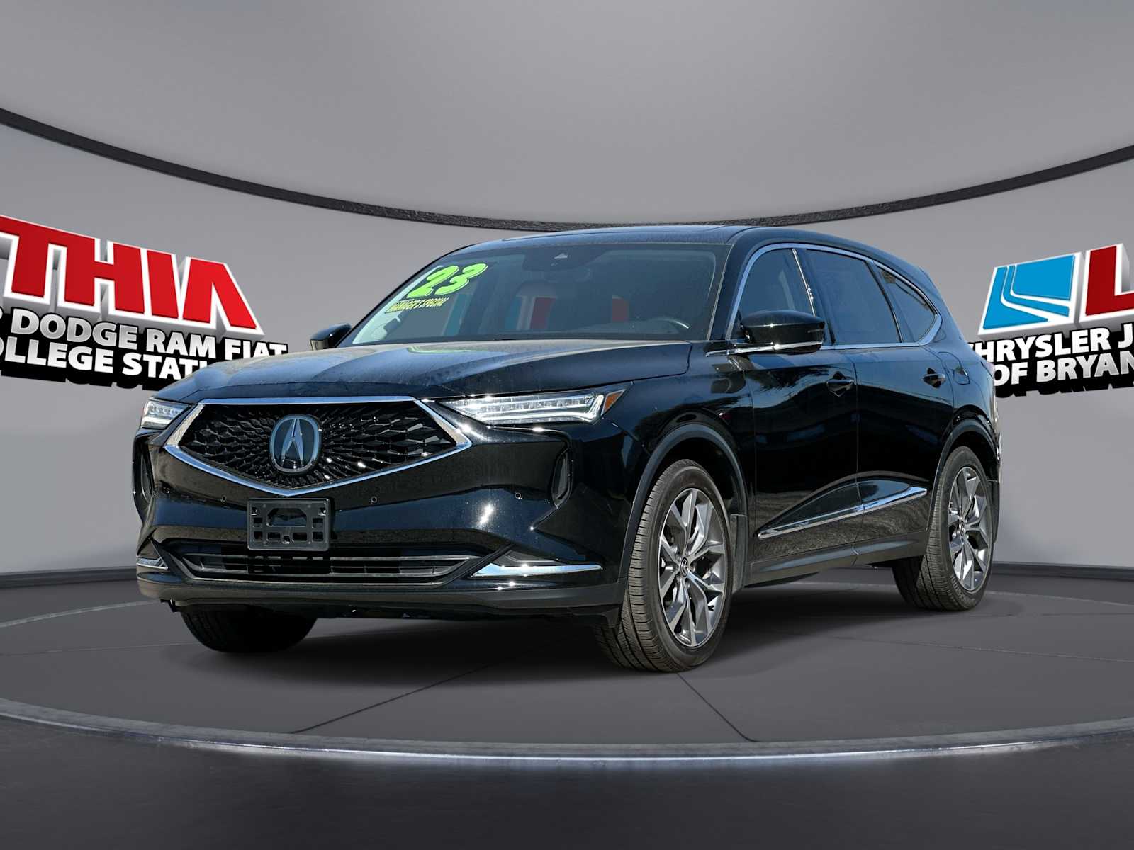 Majestic Black Pearl 2023 Acura MDX FWD with Technology Package SUV / Crossover Front-Wheel Drive Automatic