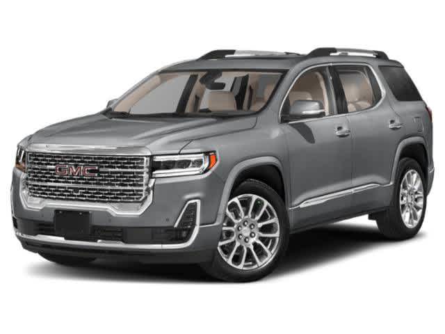Gray 2023 GMC Acadia Denali AWD SUV / Crossover Four-Wheel Drive Automatic