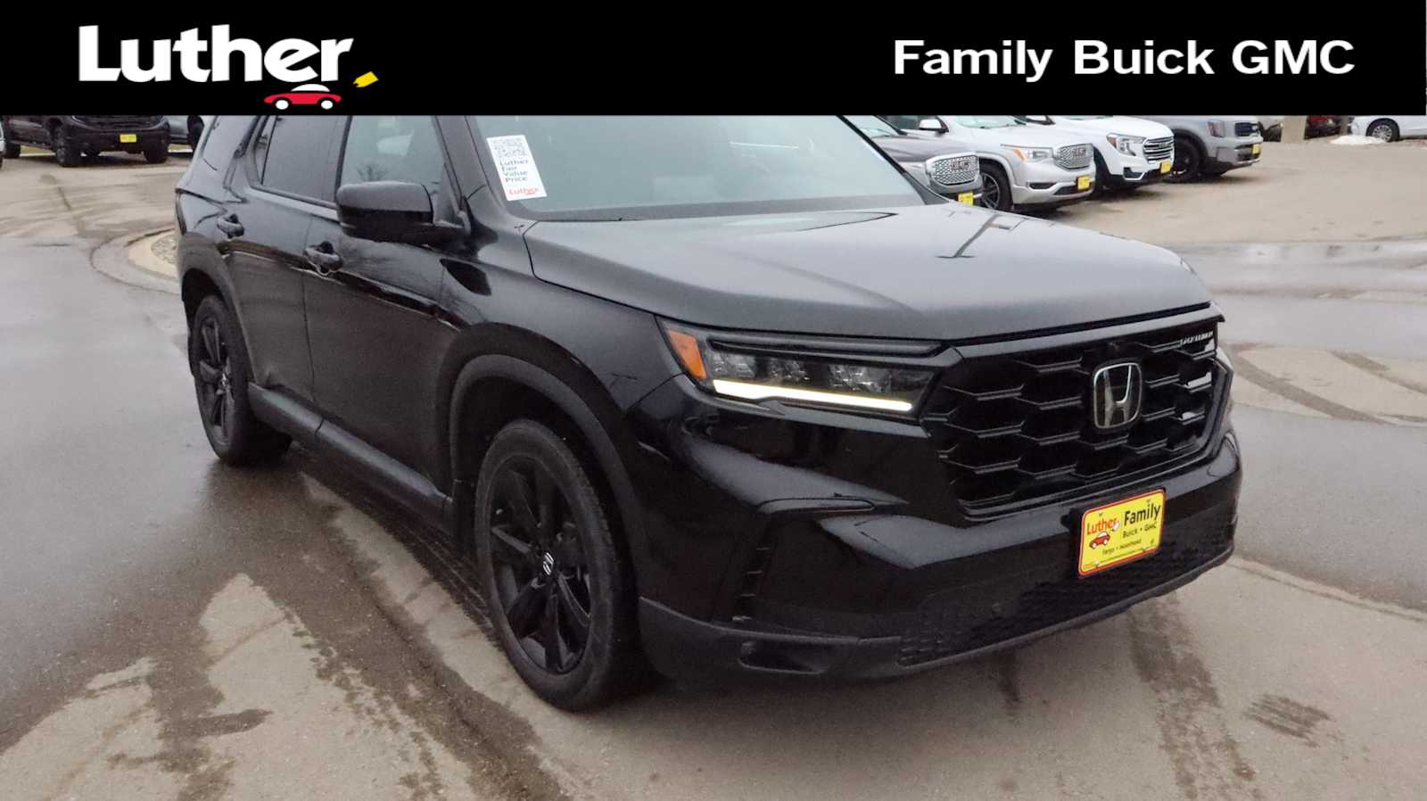 Black 2025 Honda Pilot Black Edition AWD SUV / Crossover All-Wheel Drive Automatic