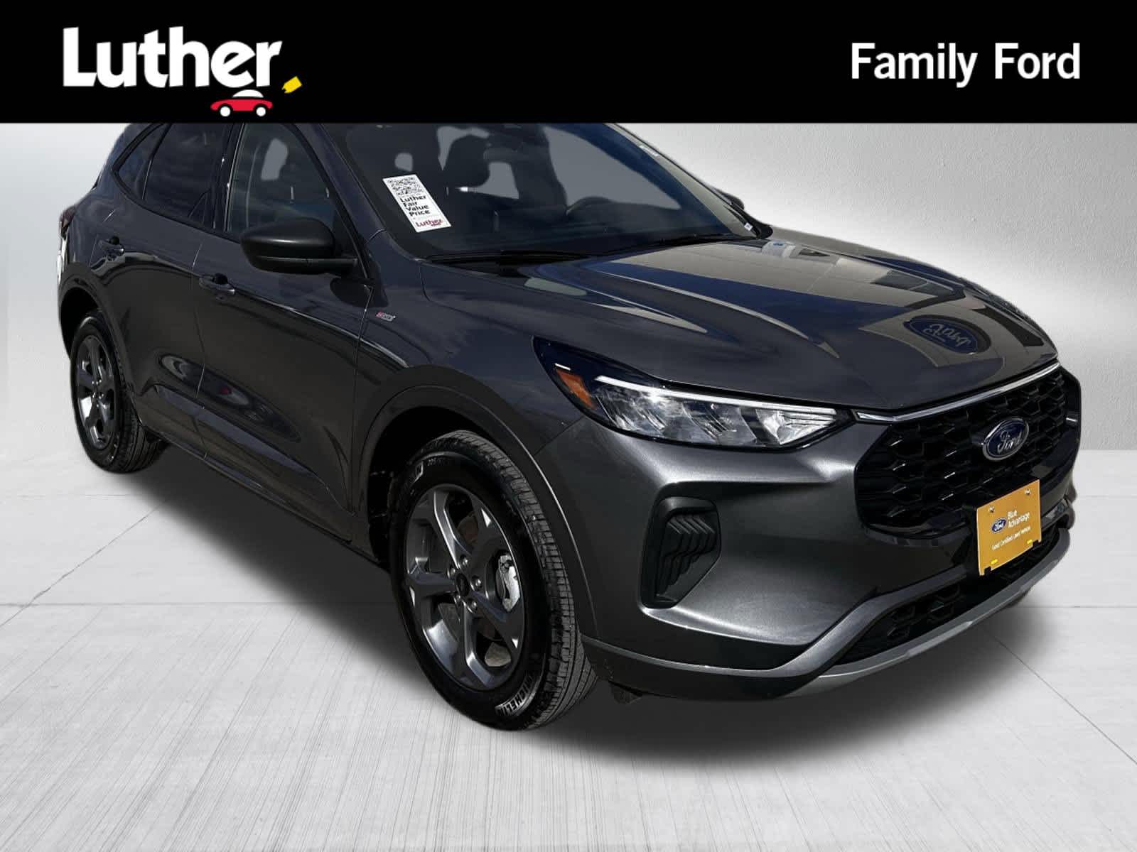 Gray 2024 Ford Escape ST-Line AWD SUV / Crossover All-Wheel Drive Automatic