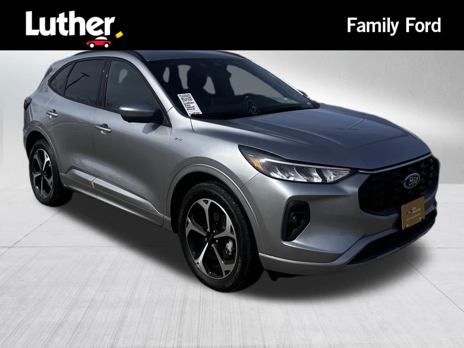 Silver 2023 Ford Escape ST-Line Select AWD SUV / Crossover All-Wheel Drive Continuously Variable Transmission