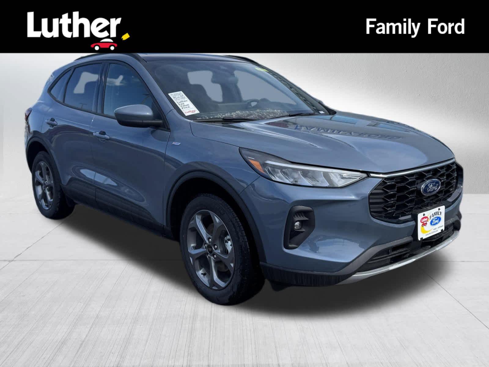 Blue 2026 Ford Escape Hybrid ST-Line Select AWD SUV / Crossover All-Wheel Drive Continuously Variable Transmission