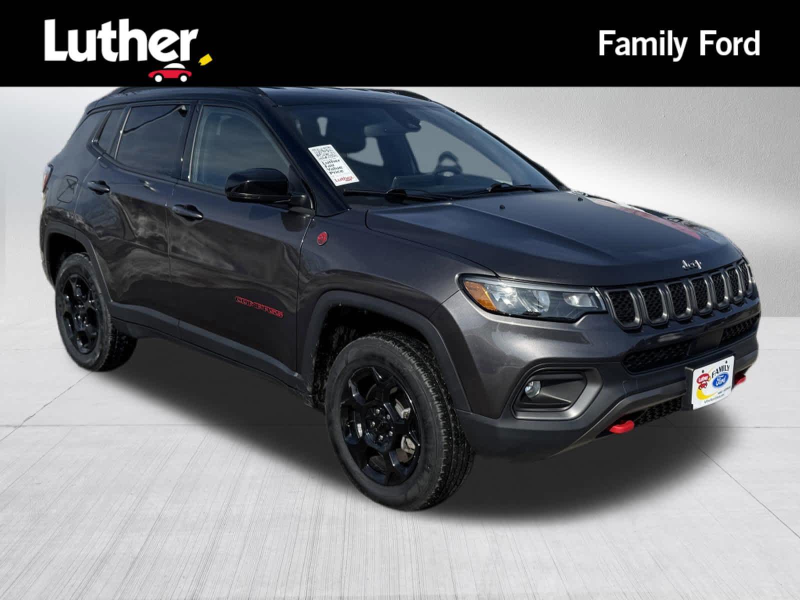 Black 2024 Jeep Compass Trailhawk 4WD SUV / Crossover Four-Wheel Drive Automatic