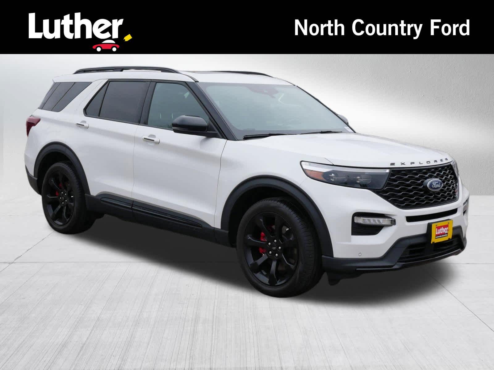 White 2024 Ford Explorer ST AWD SUV / Crossover All-Wheel Drive Automatic