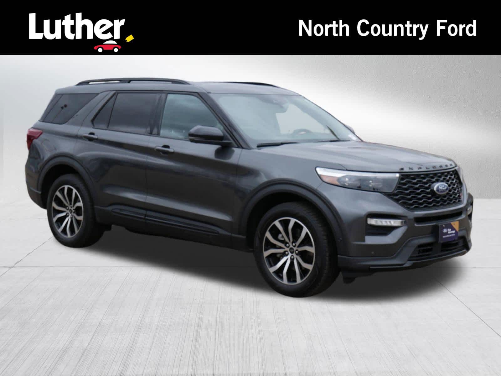 Gray 2020 Ford Explorer ST AWD SUV / Crossover All-Wheel Drive Automatic