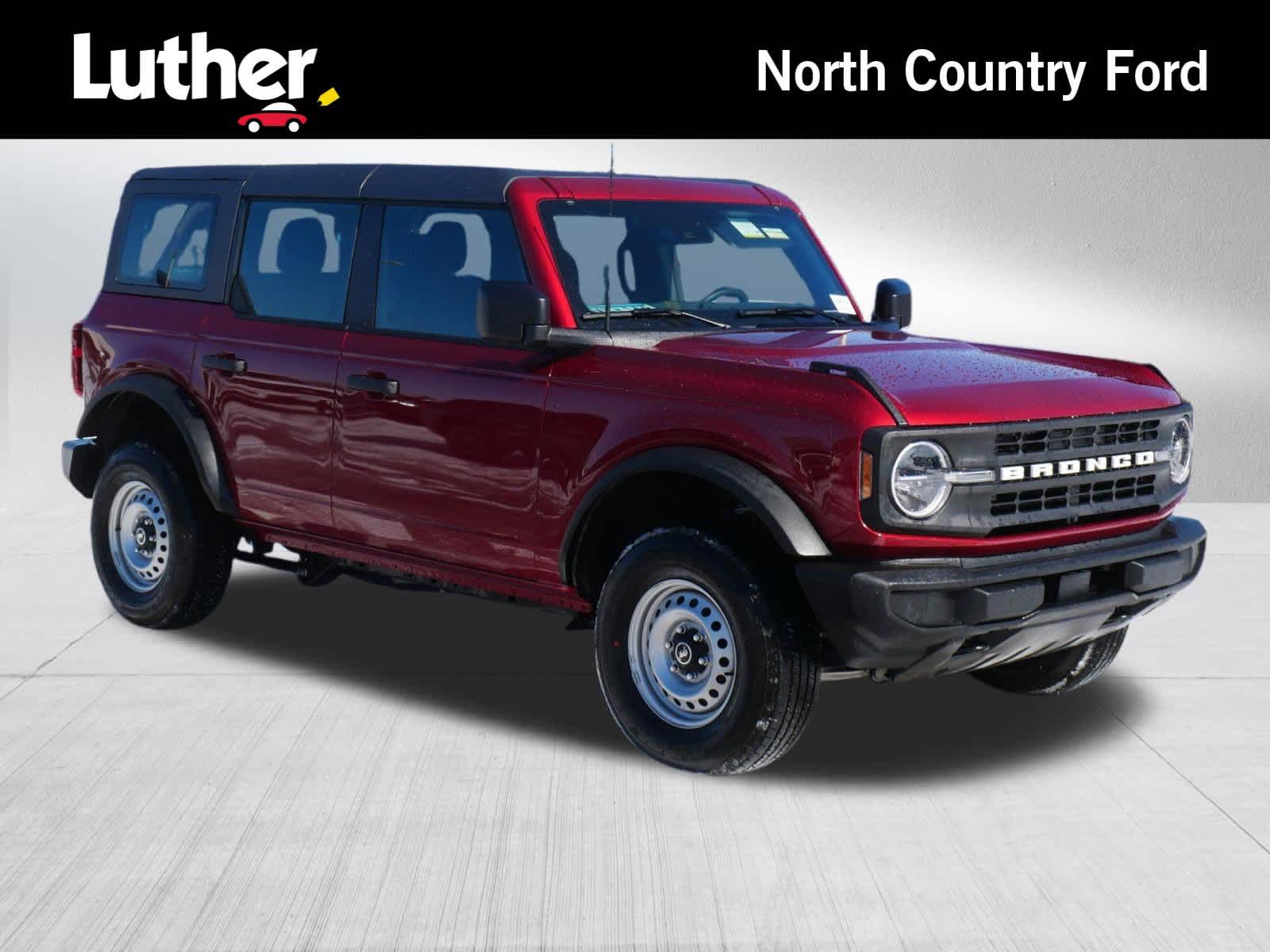 Red 2025 Ford Bronco 4-Door 4WD SUV / Crossover Four-Wheel Drive Automatic