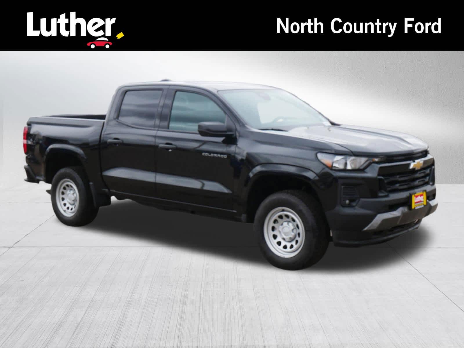 Black 2024 Chevrolet Colorado Work Truck Crew Cab RWD Pickup Truck 4X2 Automatic