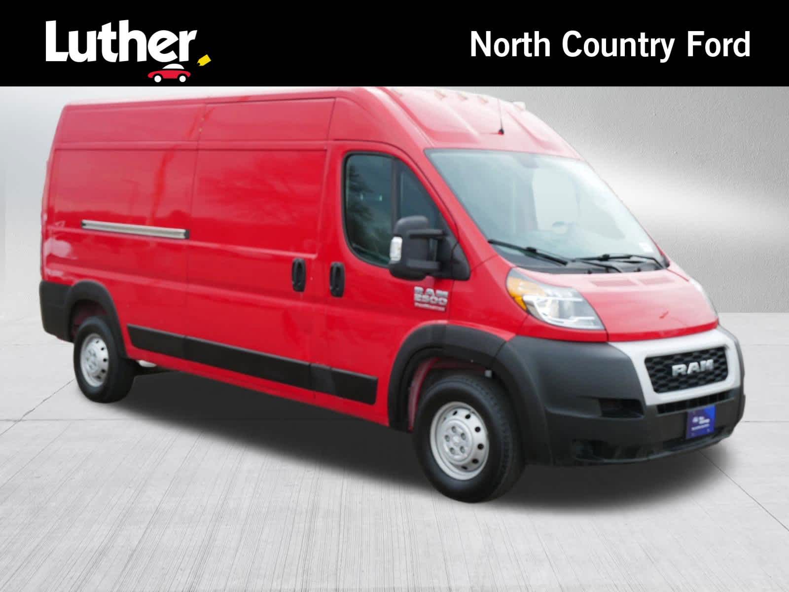 Red 2021 RAM ProMaster 2500 159 High Roof Cargo Van FWD Van Front-Wheel Drive Automatic