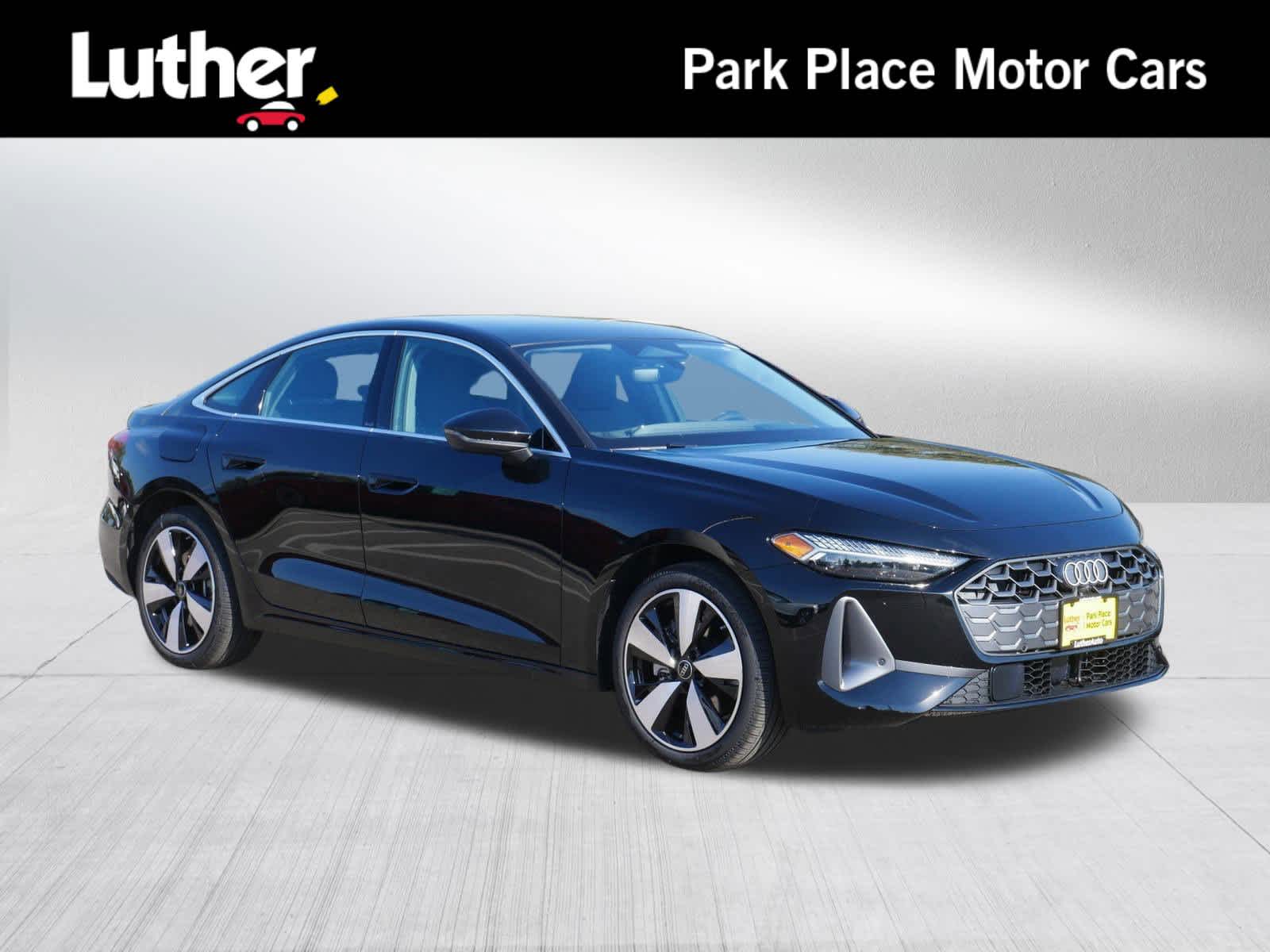 Black (MYTHOS BLK MET) 2025 Audi A5 quattro Prestige Sedan Sedan All-Wheel Drive 7-Speed Automatic