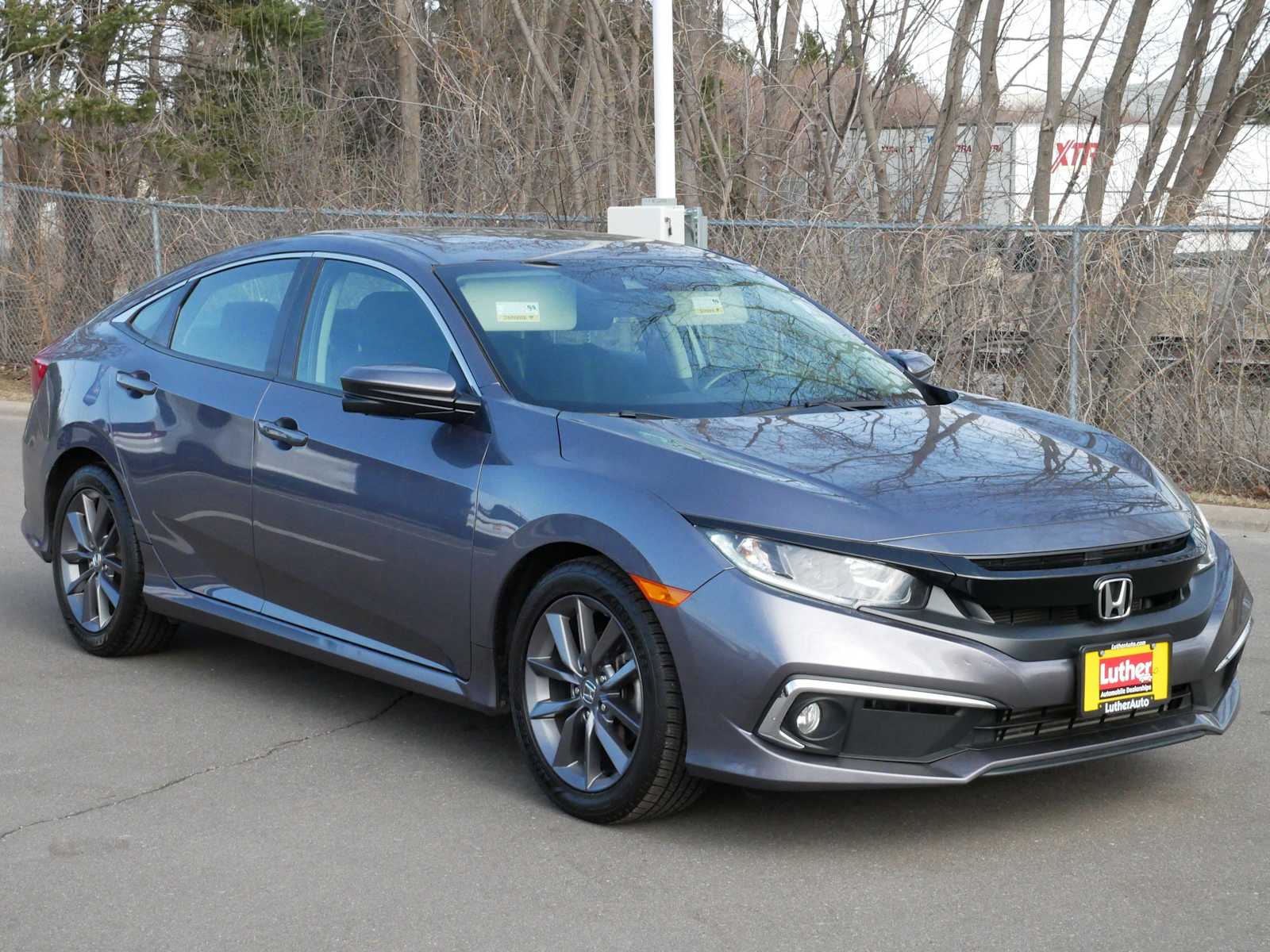 2020 Honda Civic EX Sedan FWD Sedan Front-Wheel Drive Continuously Variable Transmission