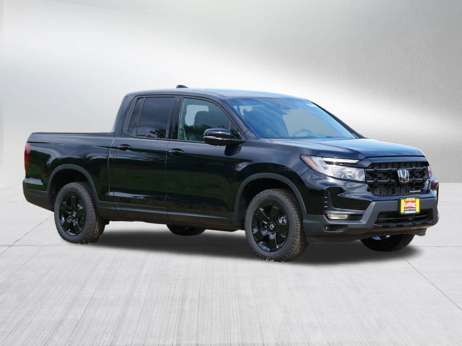Black 2026 Honda Ridgeline Black Edition AWD Pickup Truck All-Wheel Drive Automatic