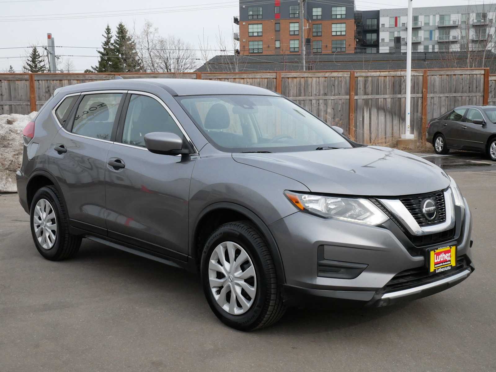 Gray 2020 Nissan Rogue S AWD SUV / Crossover All-Wheel Drive Continuously Variable Transmission