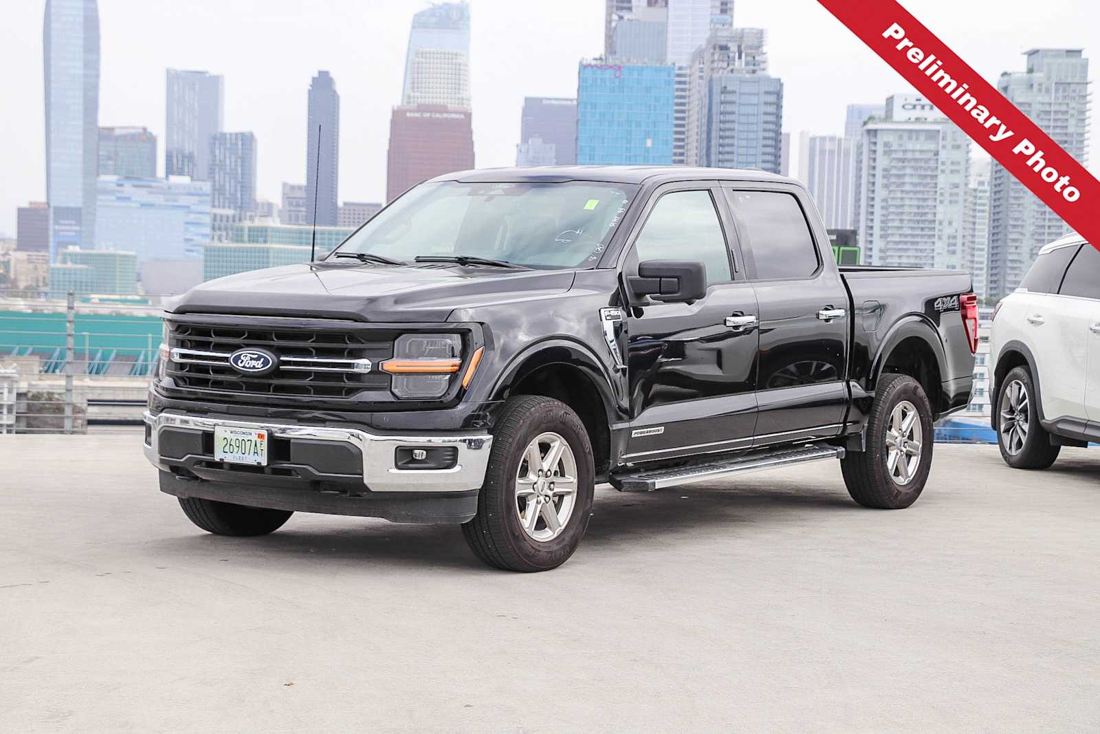 Agate Black Metallic 2024 Ford F-150 Pickup Truck Four-Wheel Drive Automatic
