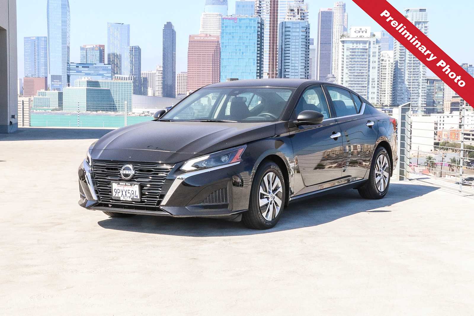 Super Black 2024 Nissan Altima Sedan Front-Wheel Drive Continuously Variable Transmission