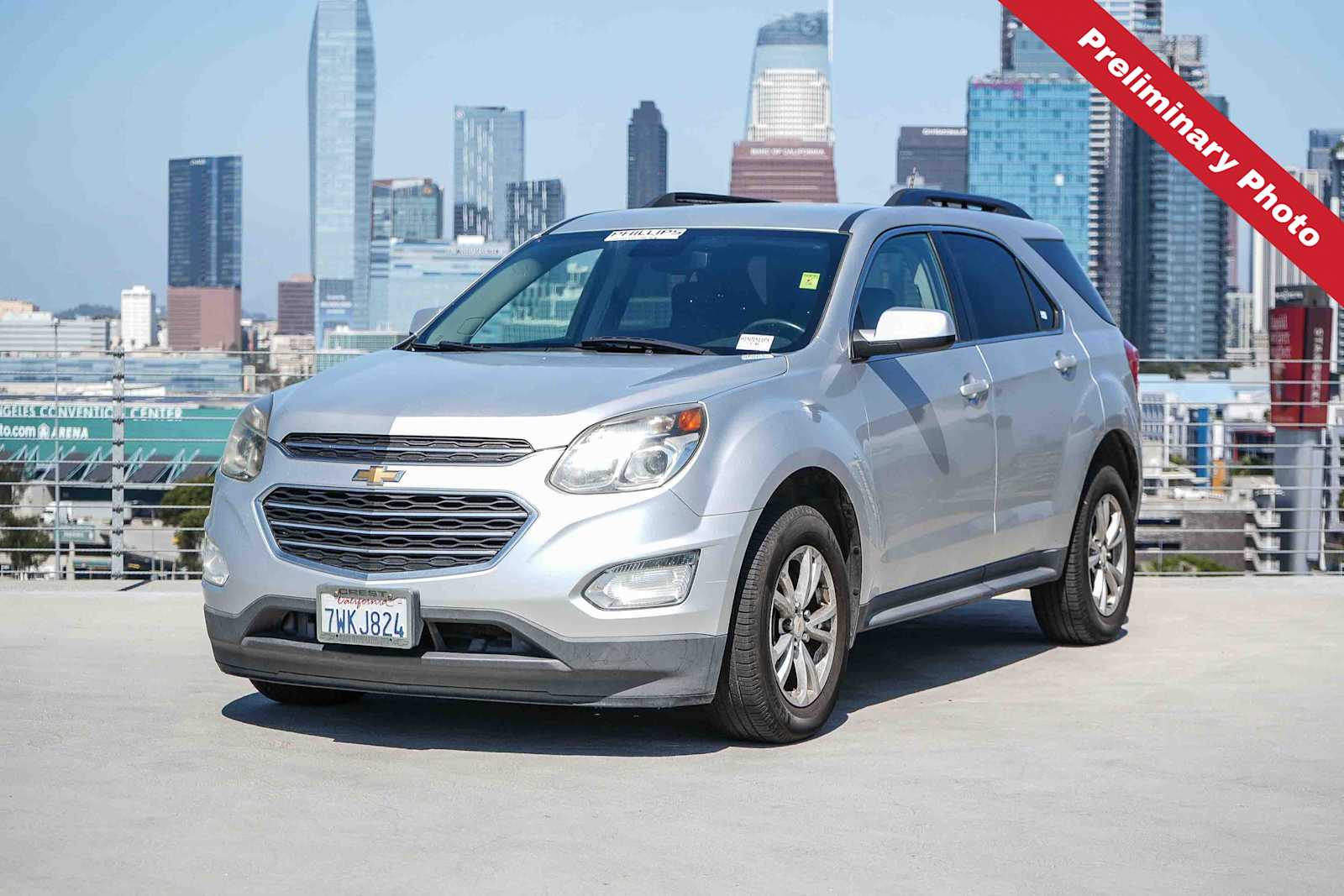 Silver Ice Metallic 2017 Chevrolet Equinox SUV / Crossover Front-Wheel Drive 6-Speed Automatic