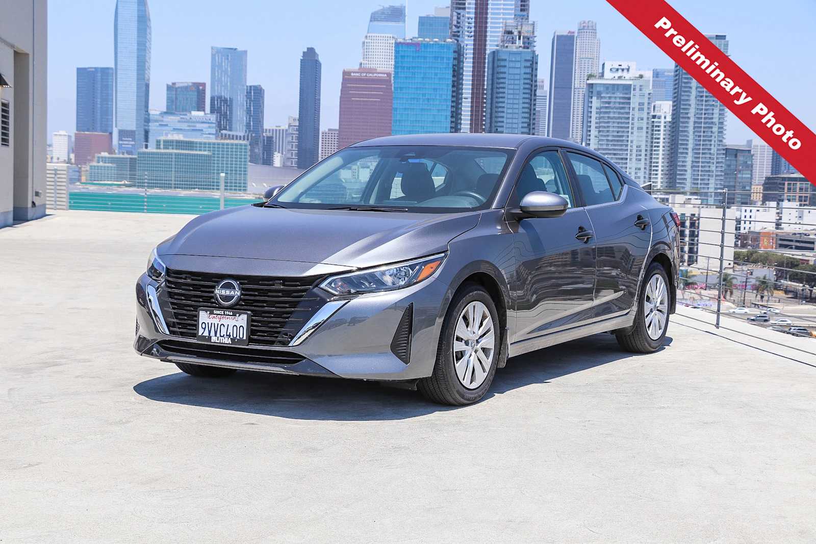 Gray (Gun Metallic) 2025 Nissan Sentra Sedan Front-Wheel Drive Continuously Variable Transmission