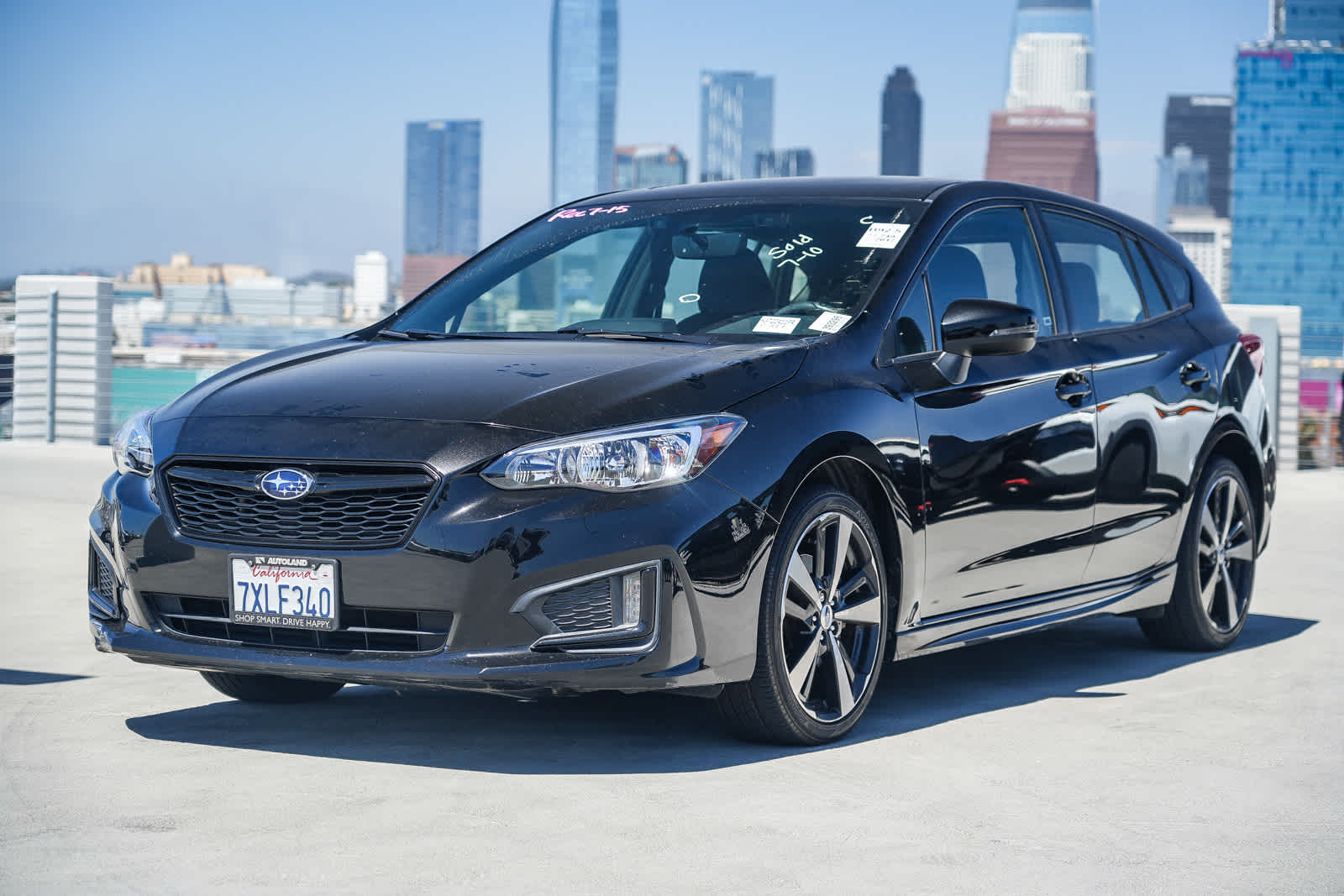 Crystal Black Silica 2017 Subaru Impreza Hatchback All-Wheel Drive Continuously Variable Transmission