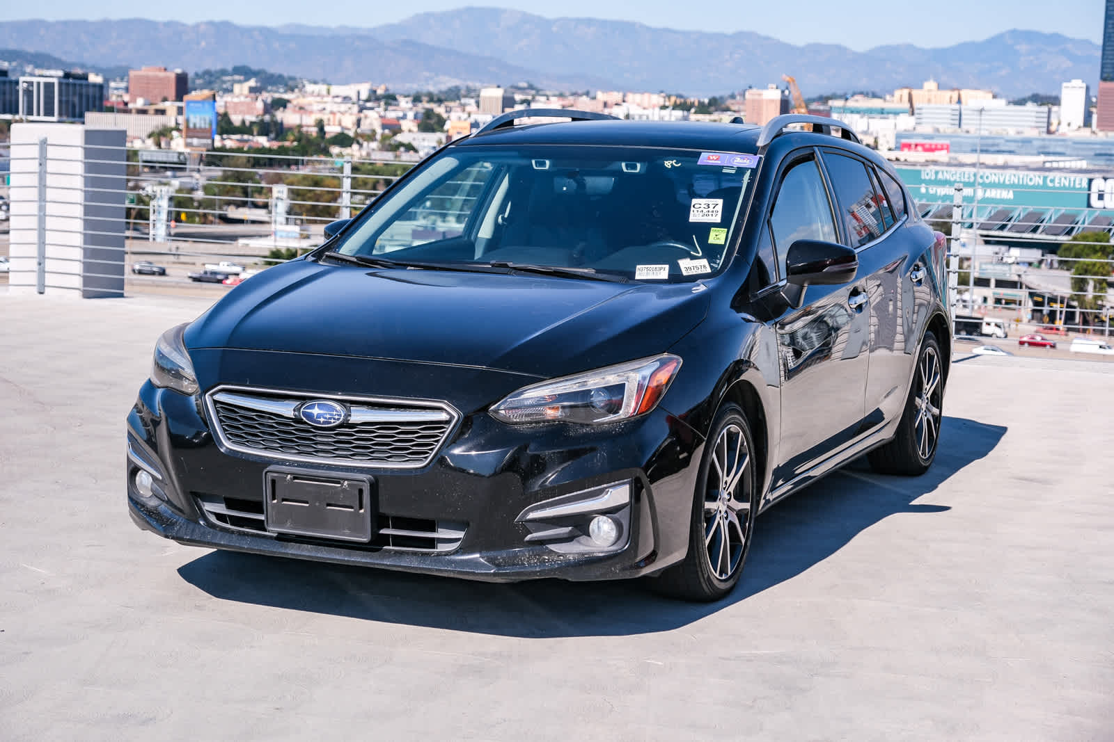 Crystal Black Silica 2017 Subaru Impreza Hatchback All-Wheel Drive Continuously Variable Transmission