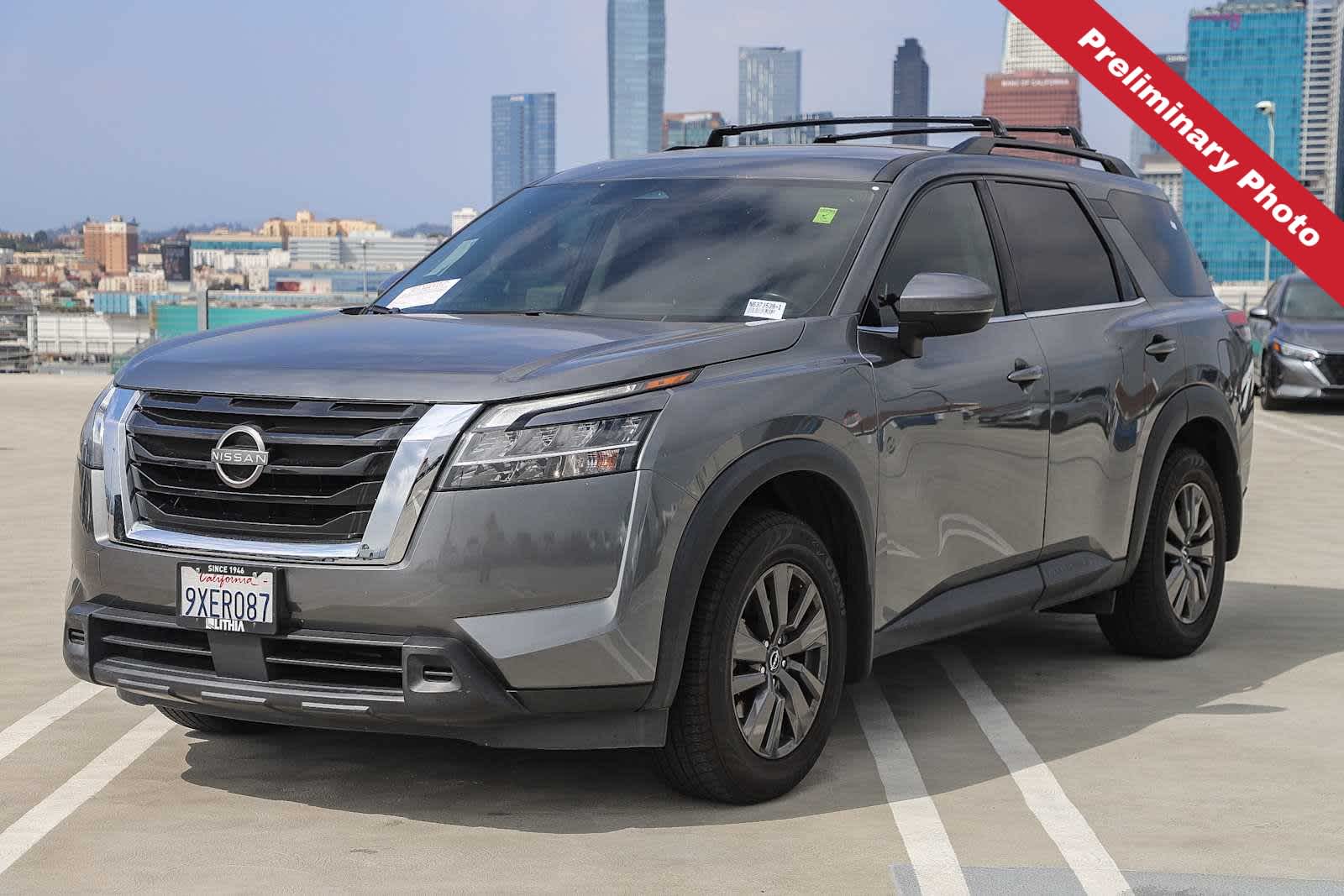 Gray (Gun Metallic) 2022 Nissan Pathfinder SV FWD SUV / Crossover Front-Wheel Drive 9-Speed Automatic