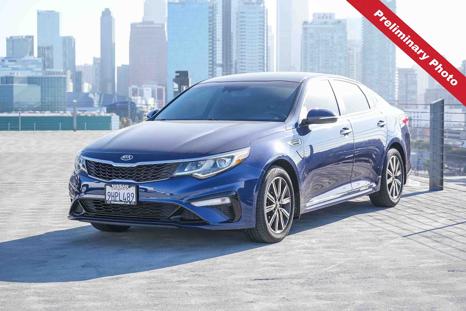 Horizon Blue 2019 Kia Optima Sedan Front-Wheel Drive 6-Speed Automatic