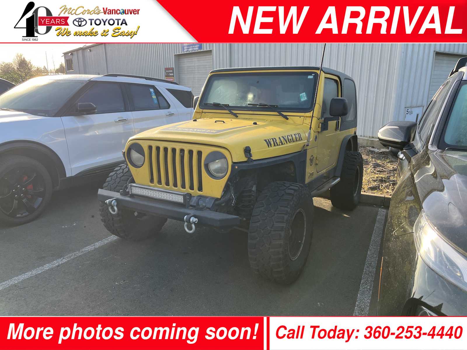 SOLAR YELLOW CLEARCOAT/B 2006 Jeep Wrangler Sport SUV / Crossover Four-Wheel Drive Manual