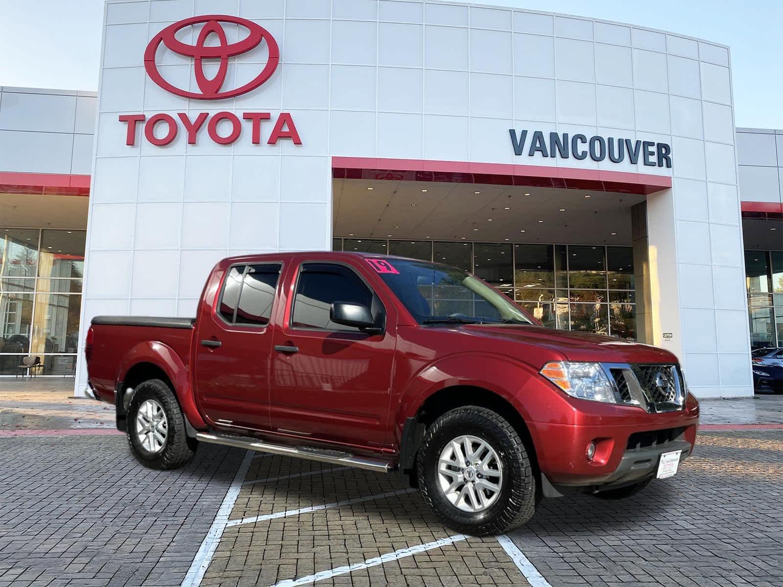 2019 Nissan Frontier S Crew Cab 4WD Pickup Truck Four-Wheel Drive Automatic