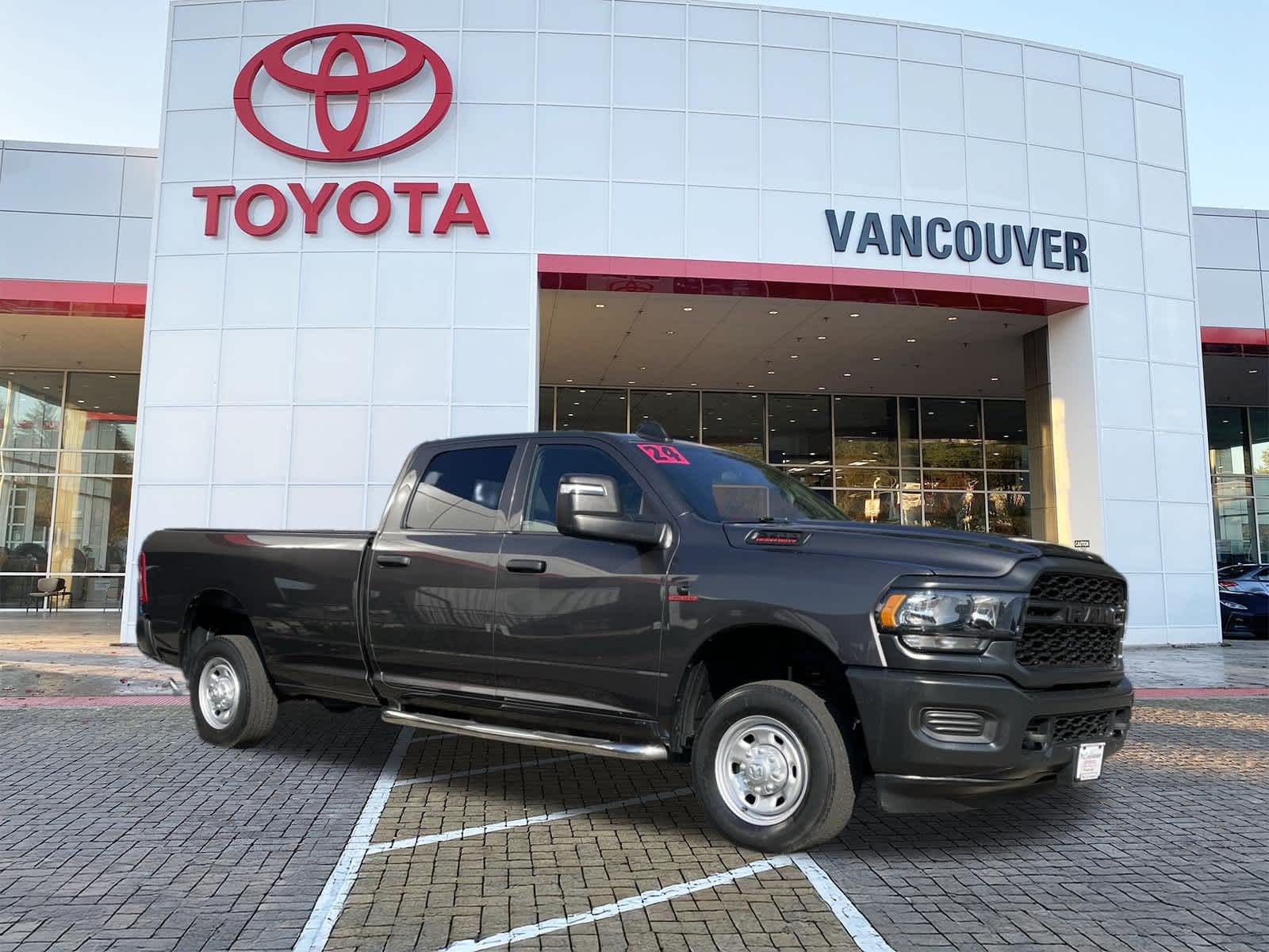 Gray (Granite Crystal Metallic Clearcoat) 2024 RAM 2500 Pickup Truck Four-Wheel Drive 6-Speed Automatic