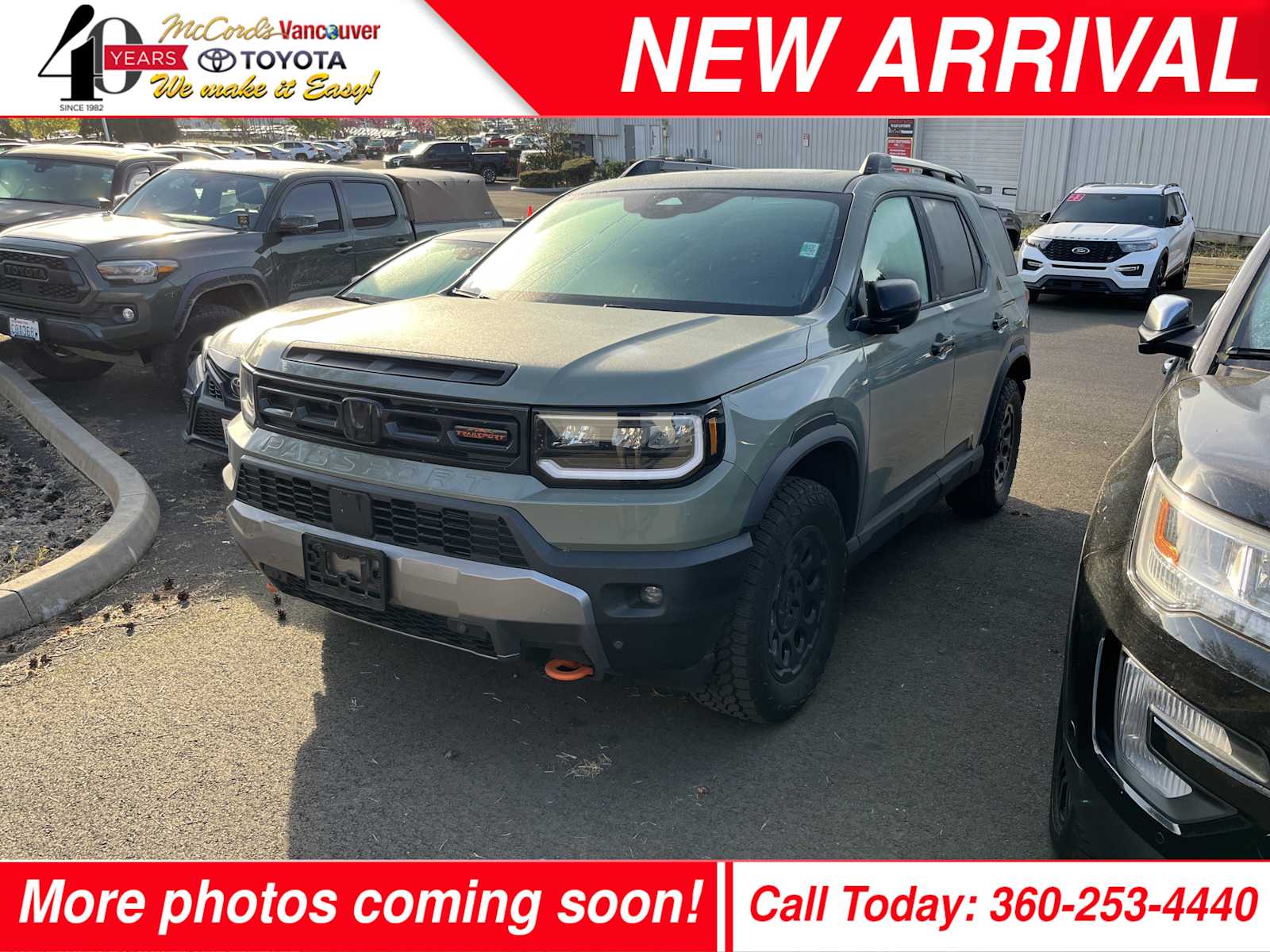 Ash Green Metallic 2026 Honda Passport TrailSport Elite Blackout AWD SUV / Crossover All-Wheel Drive Automatic